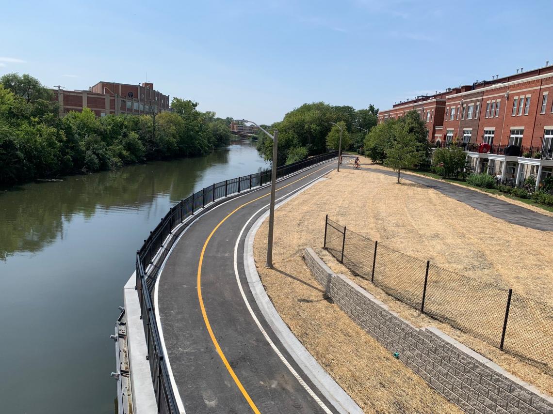 Work on the '312 RiverRun' trail officially complete Urbanize Chicago